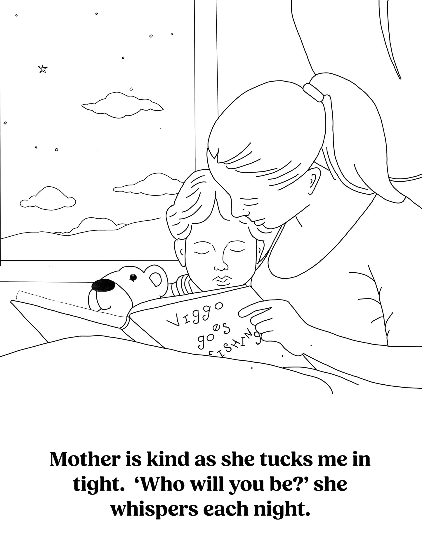 I Could Be: A Printable Coloring Book for Self-Confidence & Potential