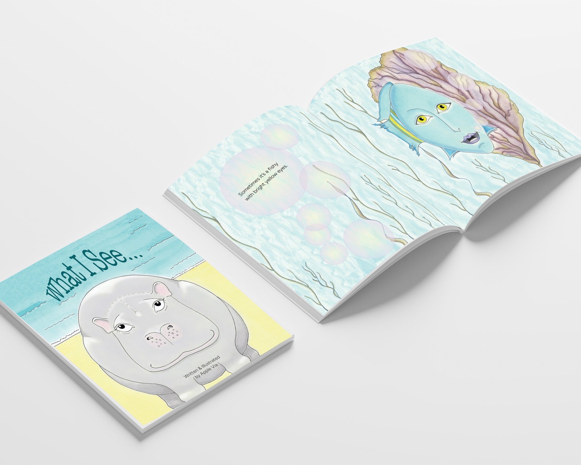 What I See Children's Book Illustration